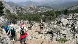 Bjergvandring med udsigter over Grazalema. Foto Pia Bruun