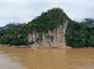 Mekong floden - fra Den store Laos og Cambodia rejse. Foto Claus Christensen