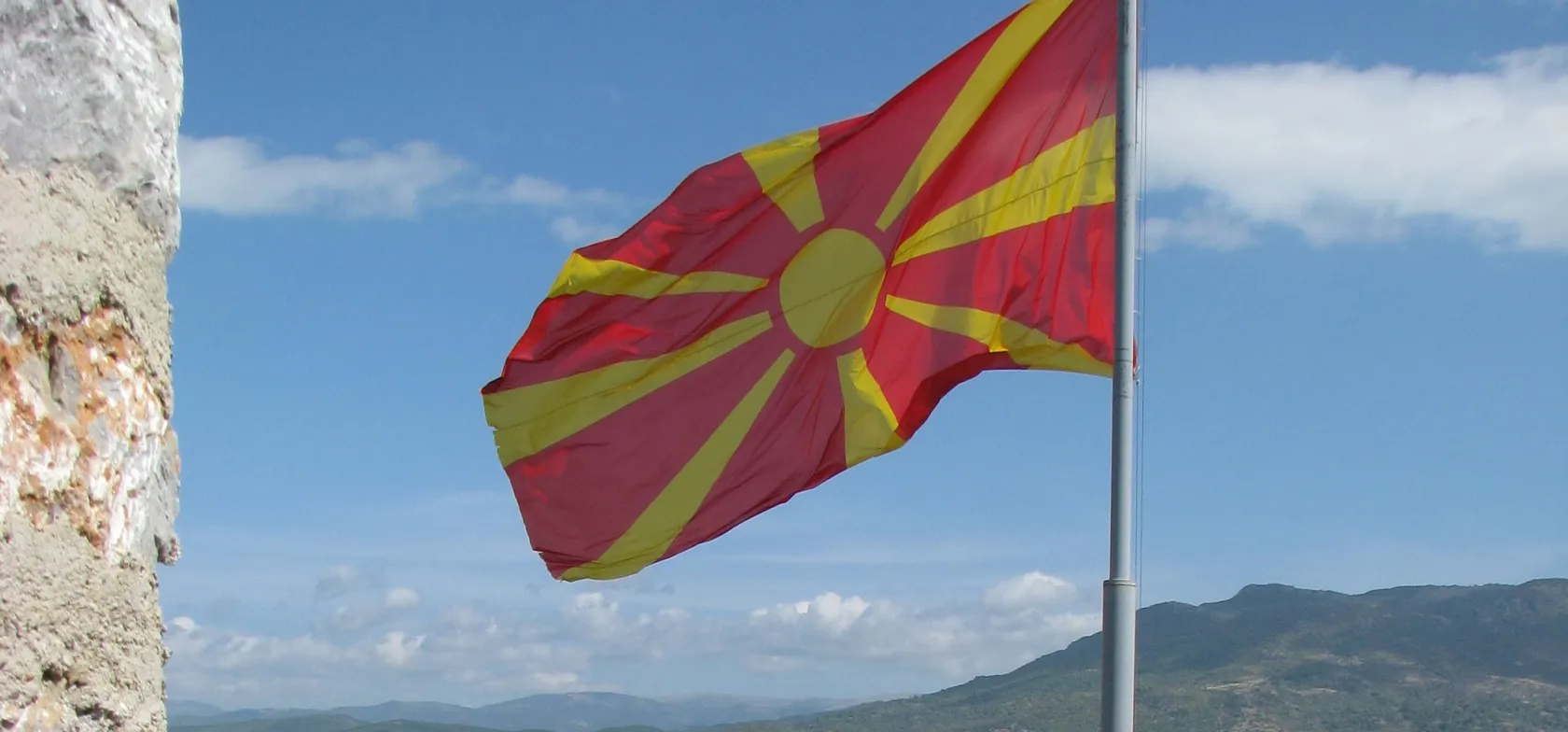 Navneskiftet fra Republikken Makedonien til Republikken Nordmakedonien fandt sted i 2019. Foto Vagn Olsen