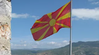 Navneskiftet fra Republikken Makedonien til Republikken Nordmakedonien fandt sted i 2019. Foto Vagn Olsen