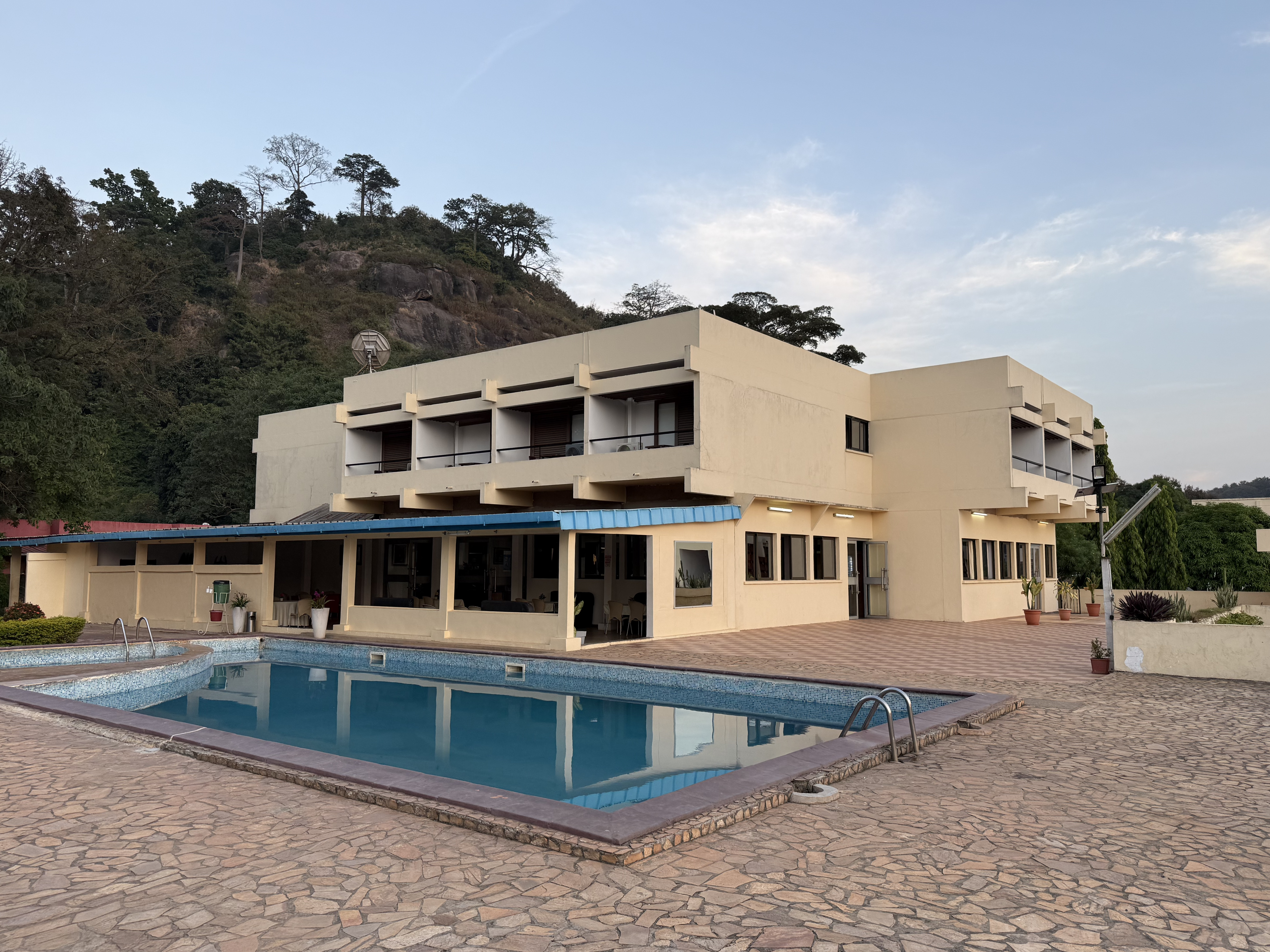6 hotel les cascades udenfor