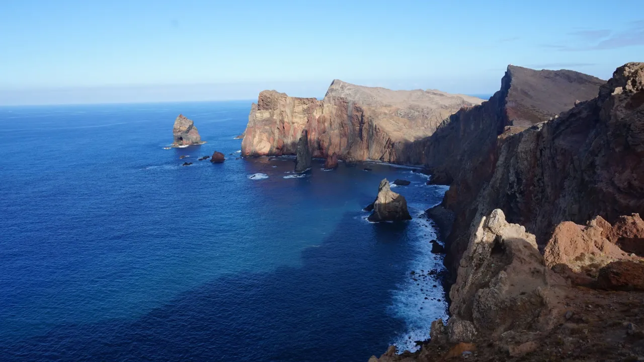 Udsigtspunkt på spidsen af Madeira over Ponta de Sao Lourenco. Foto Henriette Jensen