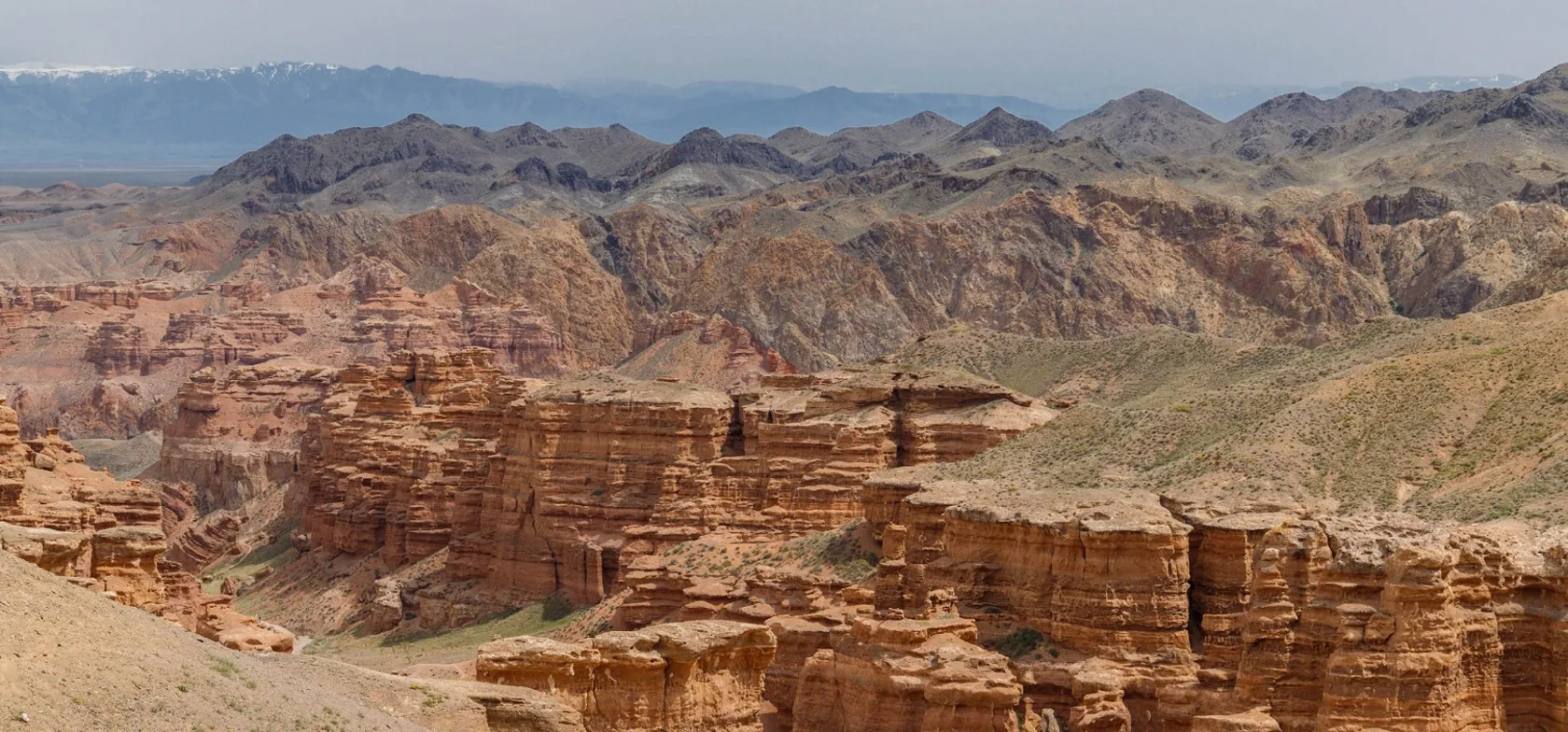 Charynkløften er Kazakhstans svar på Grand Canyon. Foto Lilli Schuldt