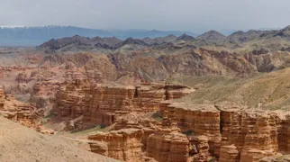 Charynkløften er Kazakhstans svar på Grand Canyon. Foto Lilli Schuldt