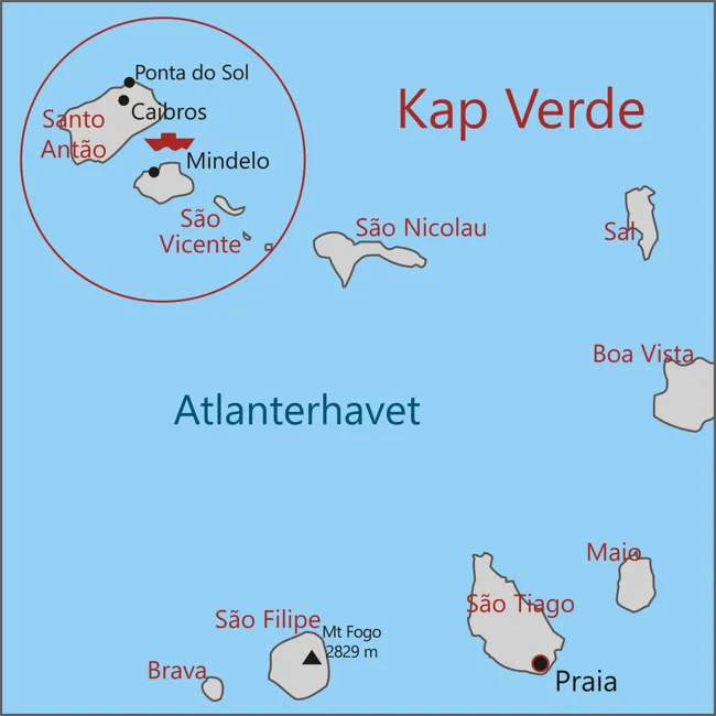 Vandreferie på Kap Verde