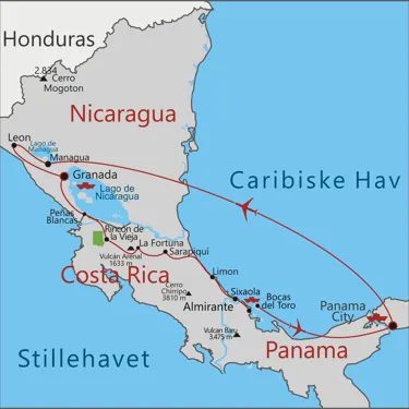Nicaragua - Costa Rica Panama