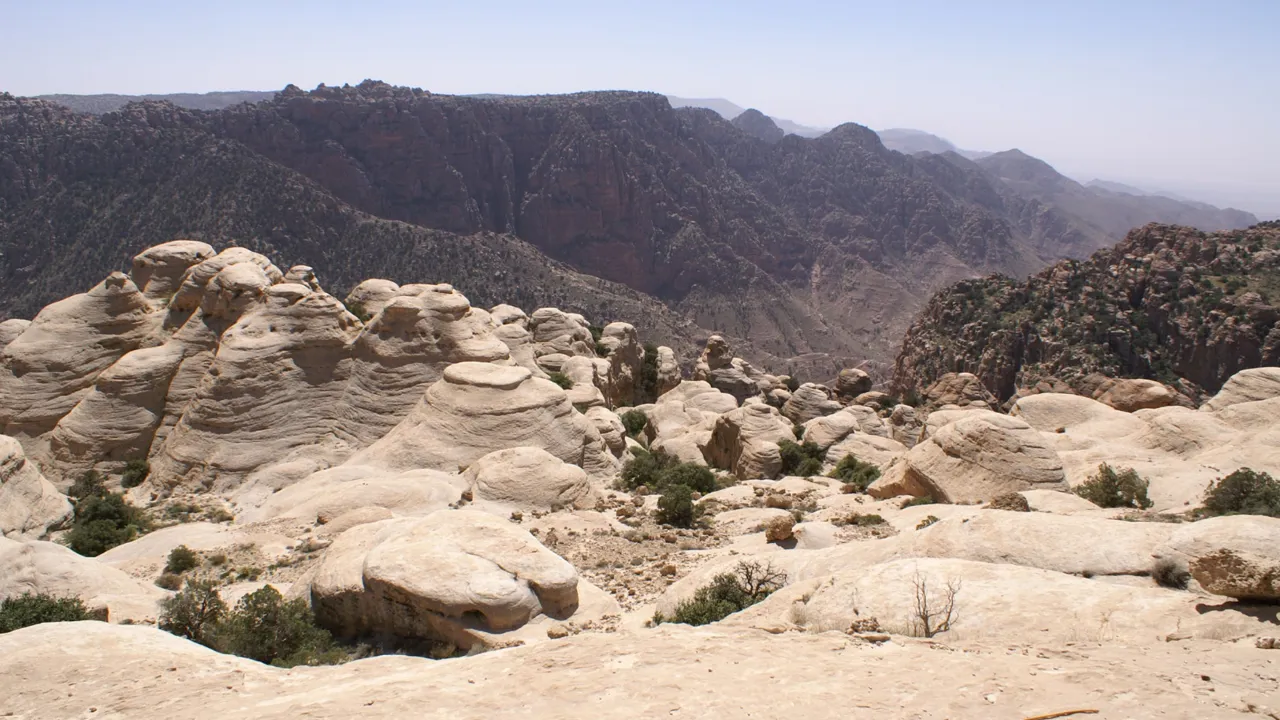 Vi tager på vandretur i det smukke naturområde Dana Natural Reserve. Foto Claus Brandt Jacobsen