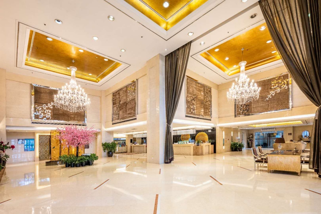 På Den store Kinarejse bor vi på Titan Times Hotel tæt på Xi'ans gamle bymur