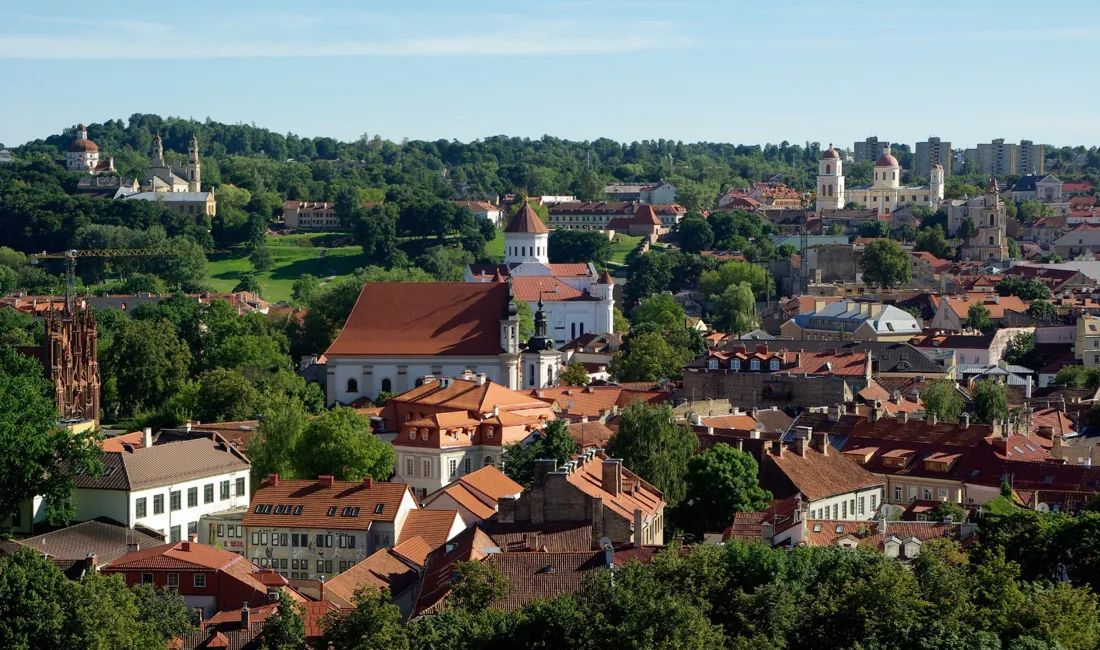 Den gamle bydel i Vilnius er på UNESCO’s verdensarvsliste. Foto Jacqueline Macou