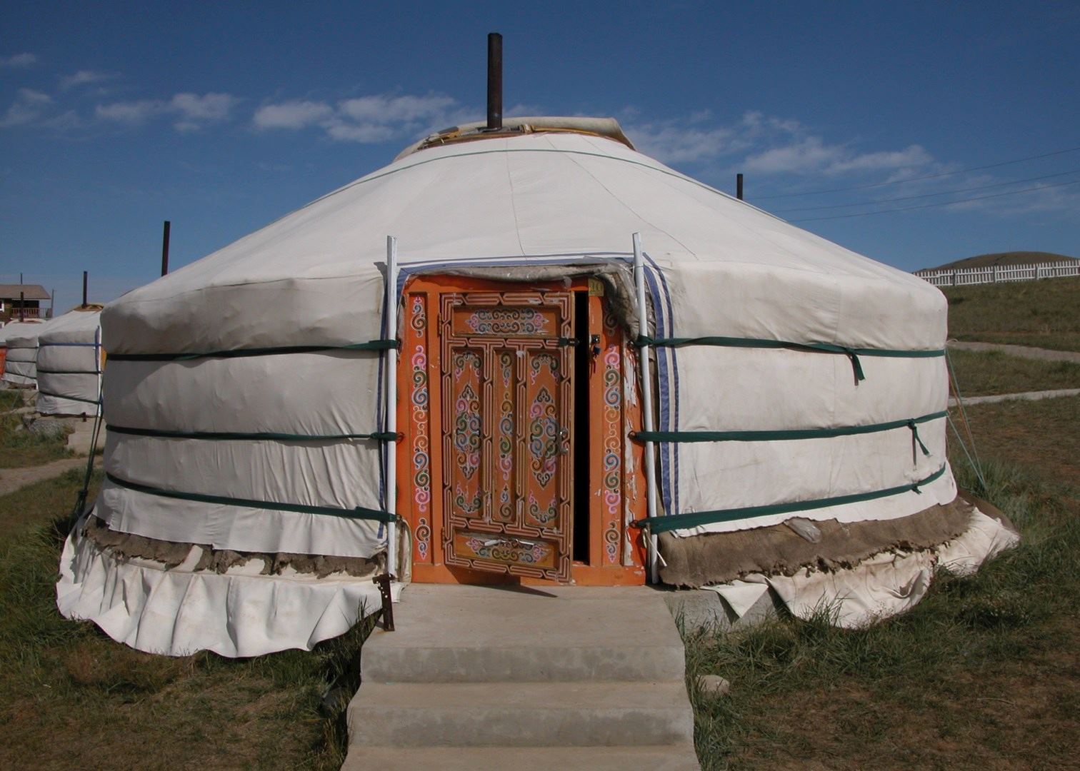 5 ger lejr, kustain nuruu np mongoliet