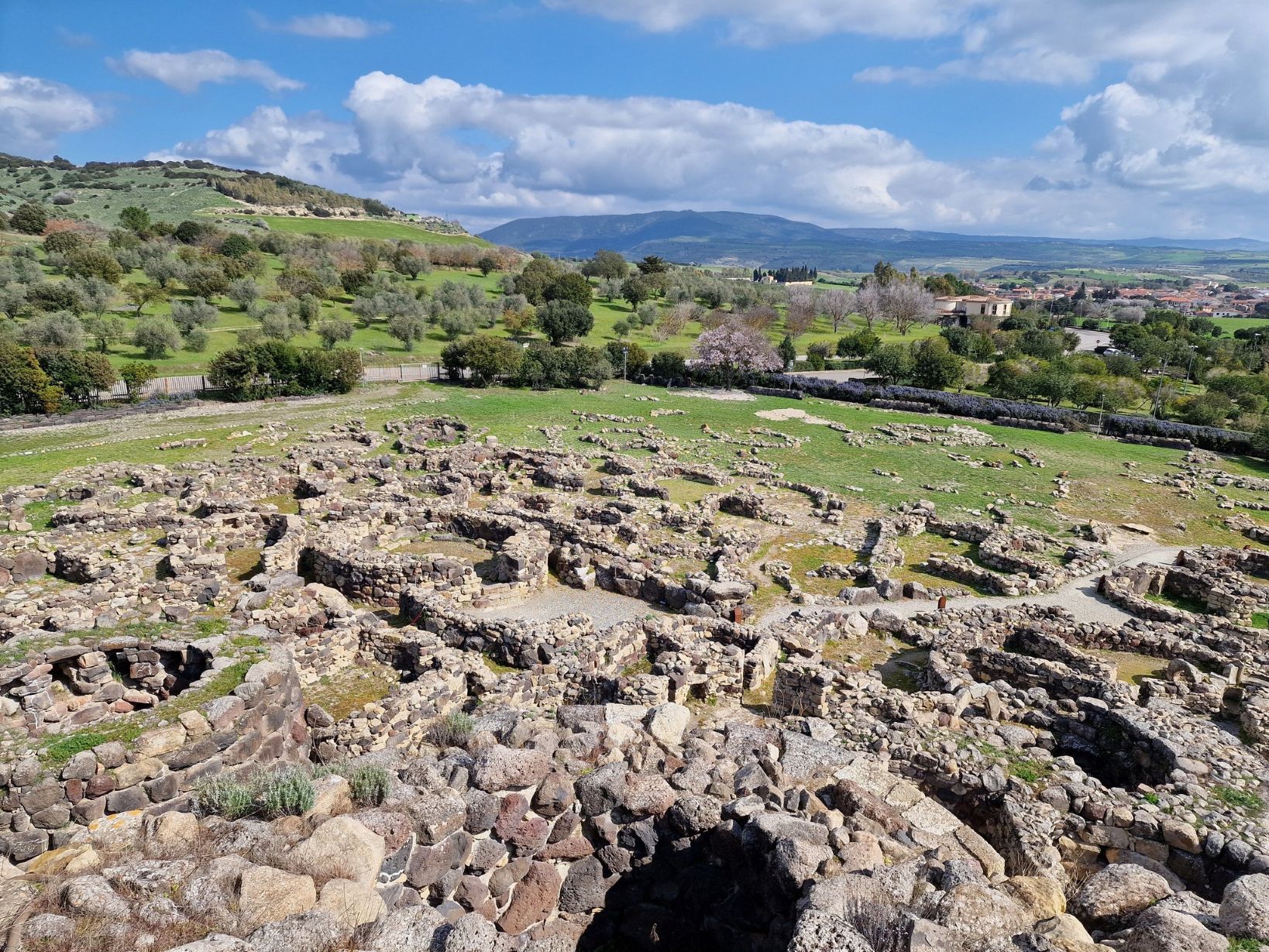 Vi bliver klogere på Nuragi-perioden når vi besøger Su Naruxi di Barumini. Foto Viktors Farmor