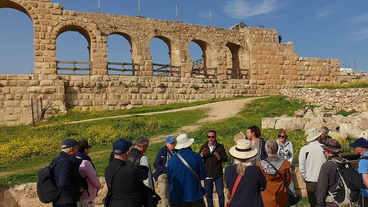 Jerash blev en af de mest velhavende byer i det romerske imperium. Foto Hanne Christensen