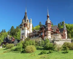 Slottet Peles anses for at være et af de mest spektakulære slotte i Europa. Foto Viktors Farmor