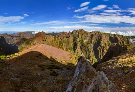 Man har en formidabel udsigt over Madeira fra Pico do Arieiro. Foto Viktors Farmor