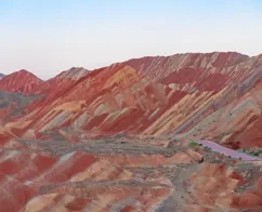 Zhangye National Geopark i Kina. Foto Viktors Farmor