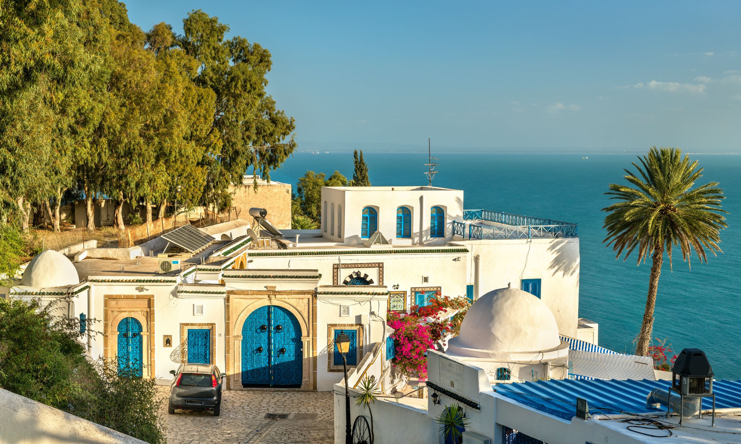 På vores rejse i Tunesien har vi ophold i landets flotte hovedstad Tunis. Foto Viktors Farmor
