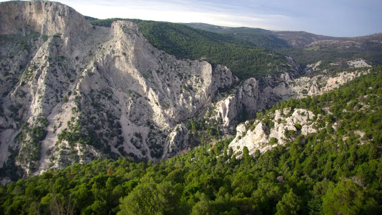 Parnitha Bjerget ligger lidt nord for Athen. Foto Chris Panagiotopoulos