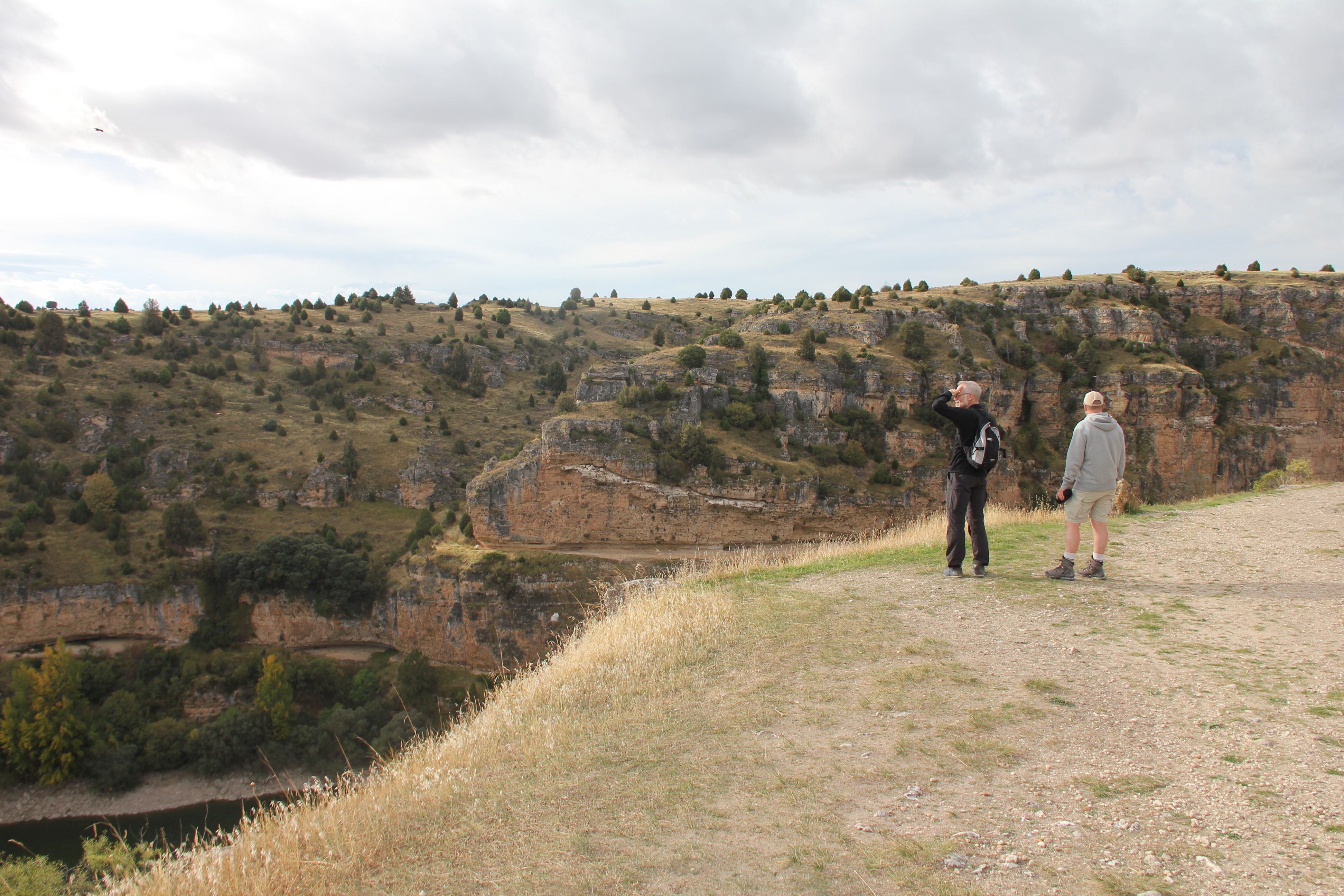 Der er smukke udsigter til Duratón-floden på vores vandretur. Foto Javier Ramírez Elsel