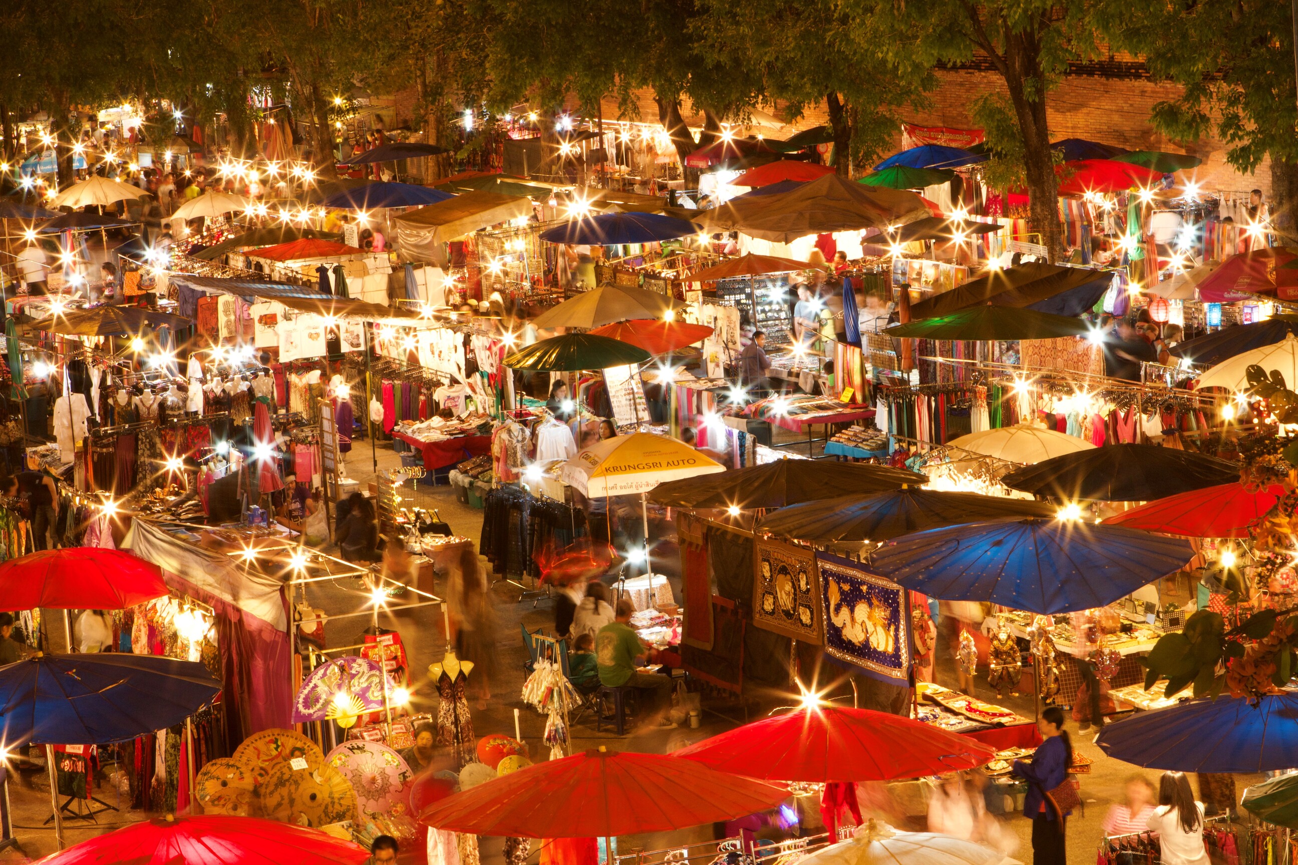 Marked i Chiang Mai. Foto Anders Stoustrup