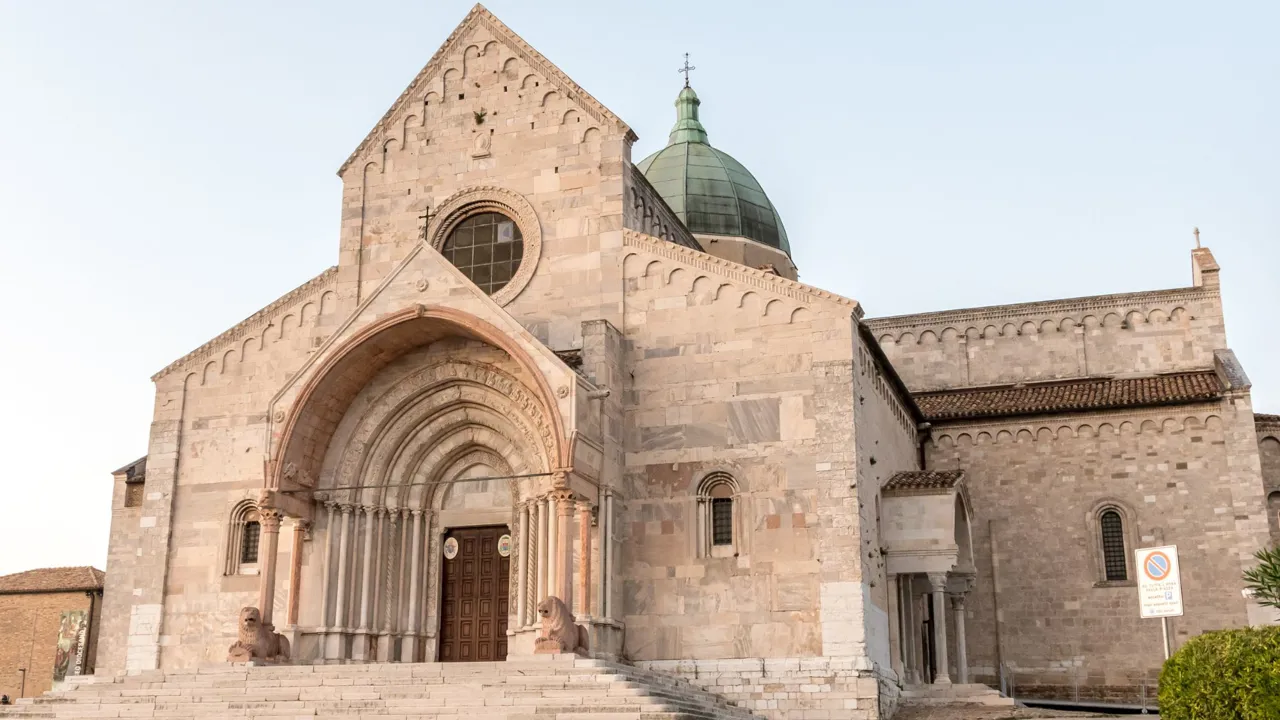 Den smukke Sankt Ciriaco katedral i Ancona. Foto Viktors Farmor