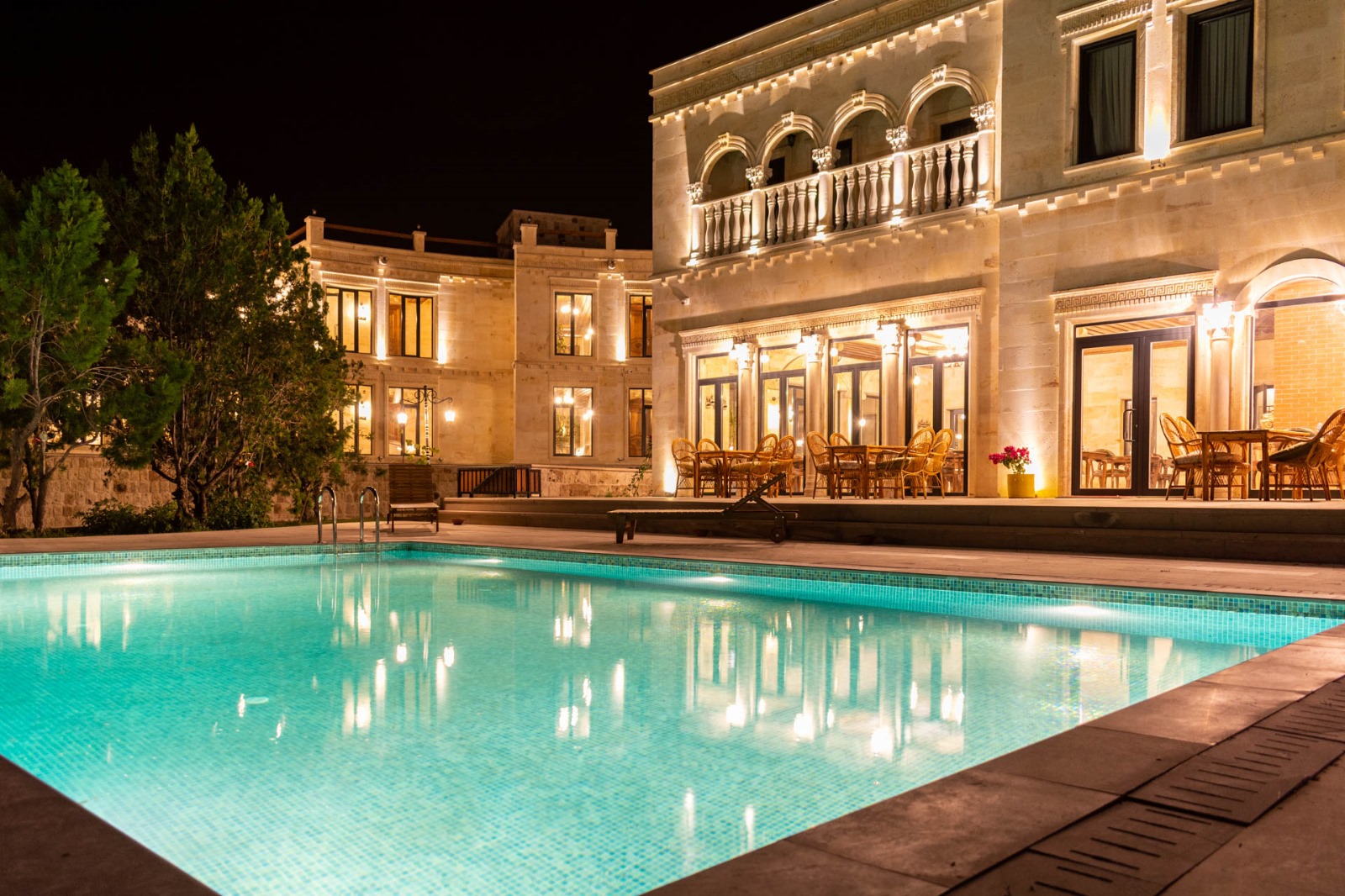 I 2026 bor vi på Hotel Sobek Stone House. Det er et dejligt hotel kun ca. 5 min gang fra centrum af Göreme. Foto Viktors Farmor