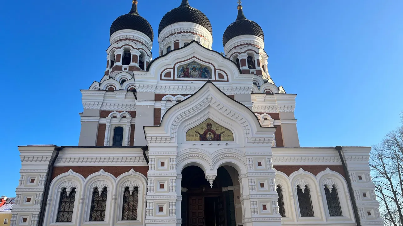 Alexander Nevsky Katedralen blev bygget i 1900, da Estland var en del af Det Russiske Kejserrige. Foto Laura Lyhne Christensen