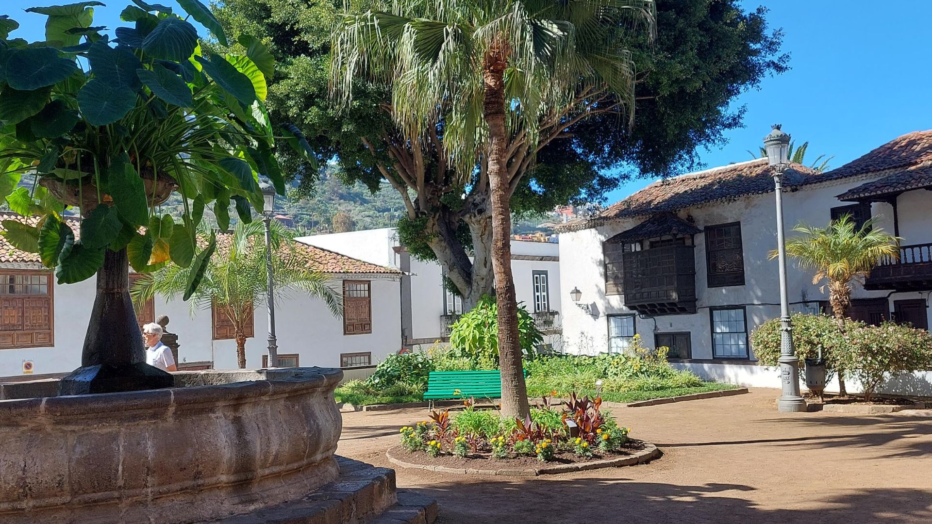 I Icod de los Vinos er der tid til både vinsmagning og en lille tur. Foto Erik Holm