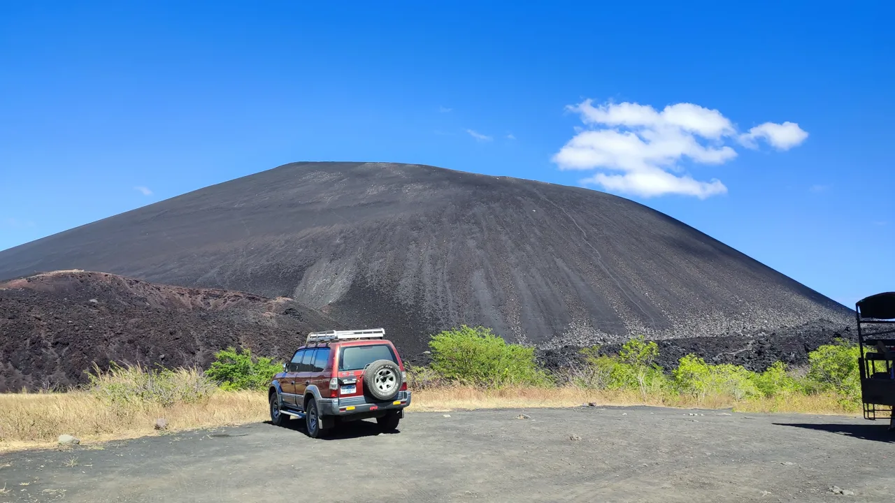 Cerro negro vulkanen udenfor León i Nicaragua . Foto Christian Frimodt-Møller