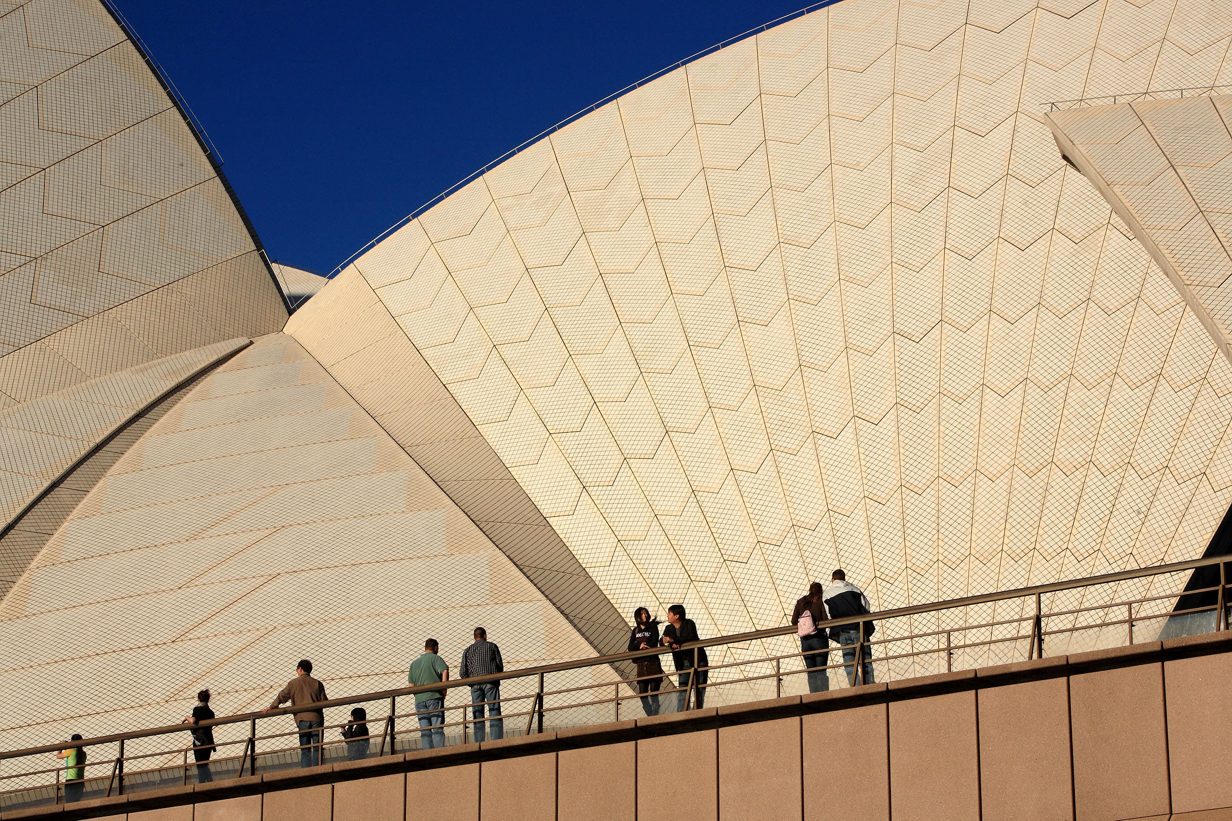 Operahuset i Sydney er smukt fra alle vinkler. Foto af Anders Stoustrup