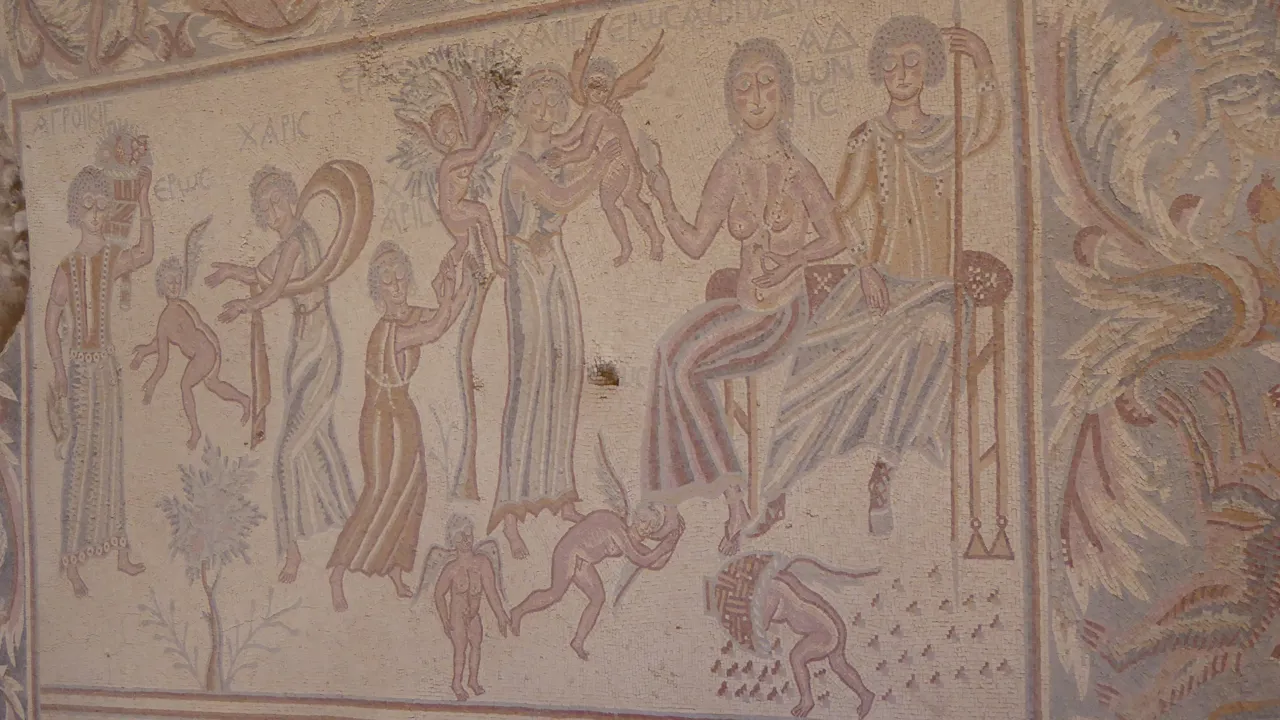Madaba er kendt for sine byzantinske mosaikker. Foto Michael Andersen