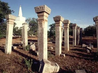 Anuradhapura var tidligere Sri Lankas hovedstad. Foto Viktors Farmor