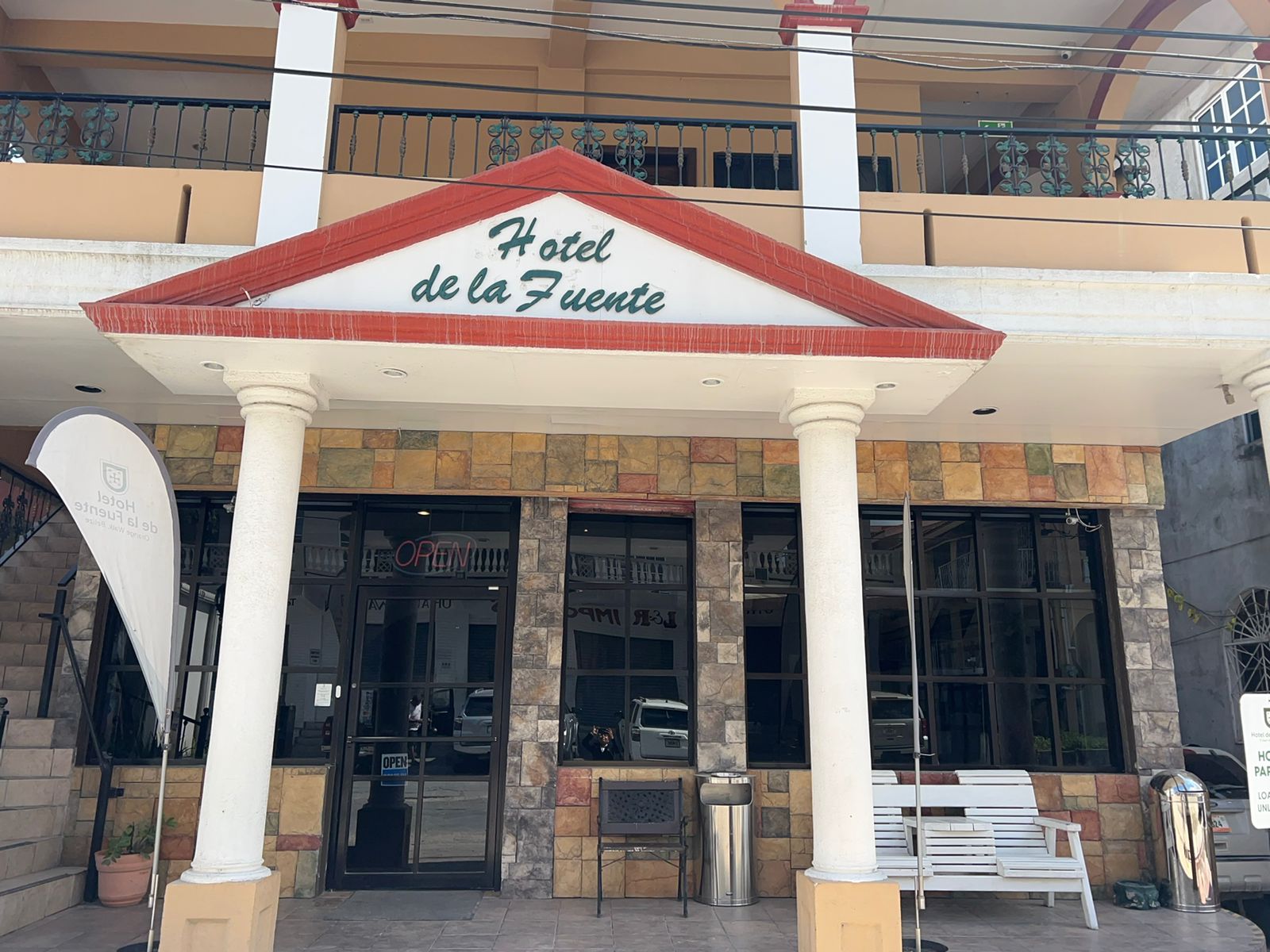 Et lille hotel med en god beliggenhed mellem Orange Walk i centrum og New River. 