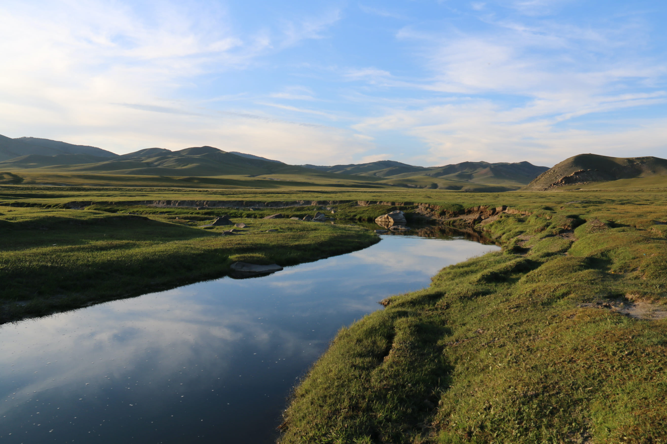 Den smukke natur i Mongoliet kan imponere de fleste. Foto Anja Schmidt