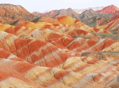 Zhangye National Geopark. Foto Viktors Farmor
