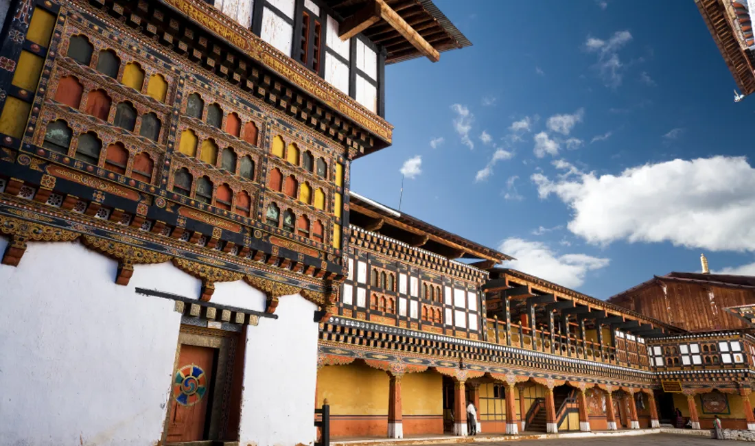 De gamle borge i Bhutan er ofte samlet uden brug af søm.