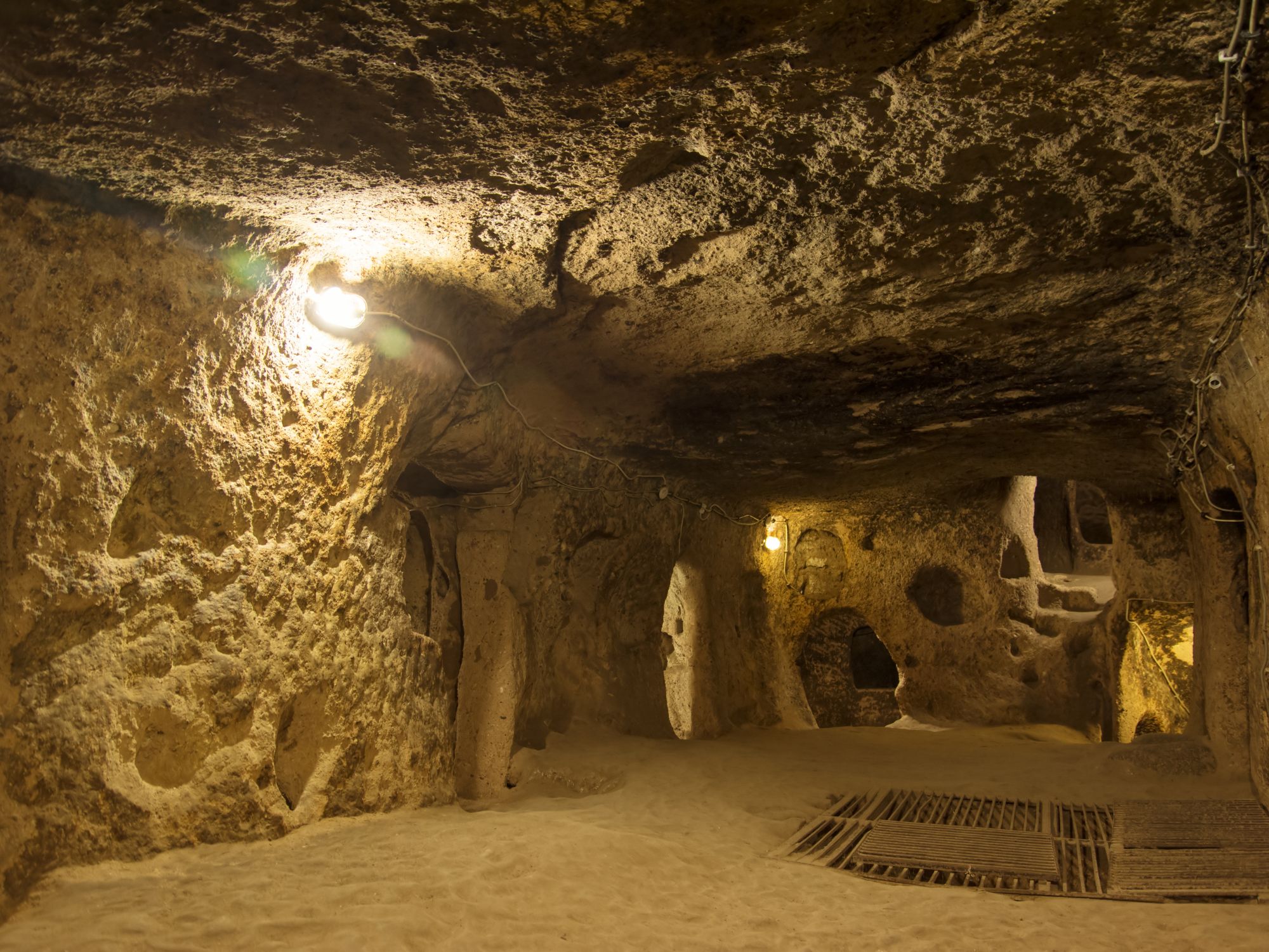 Den imponerende underjordiske by Kaymakli. Foto Viktors Farmor