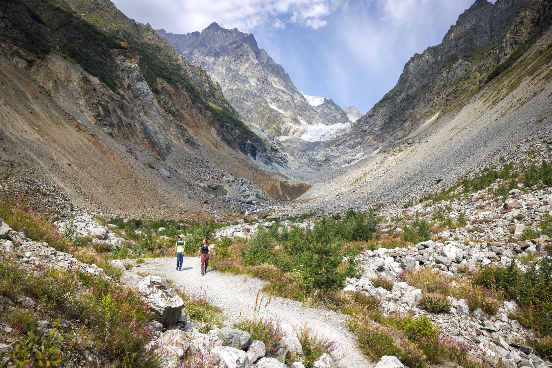 Vi oplever den enestående natur i Svaneti-provinsen i det nordvestlige Georgien. Foto Inge Lynggaard Hansen