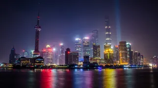 Shanghai er det moderne Kinas største by.