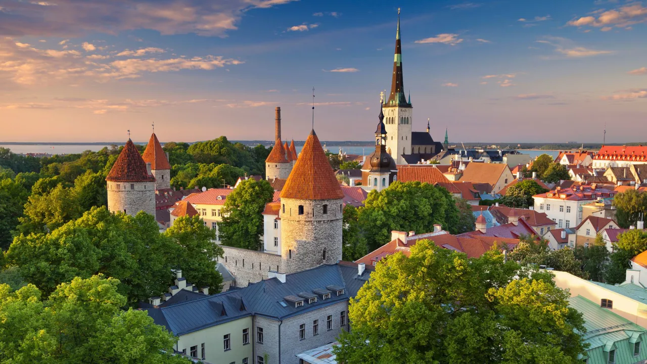 Tallinns smukke gamle bydel. Foto Viktors Farmor