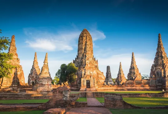 Ayutthaya var i sin storhedstid en af Asiens prægtigste byer. Foto Viktors Farmor