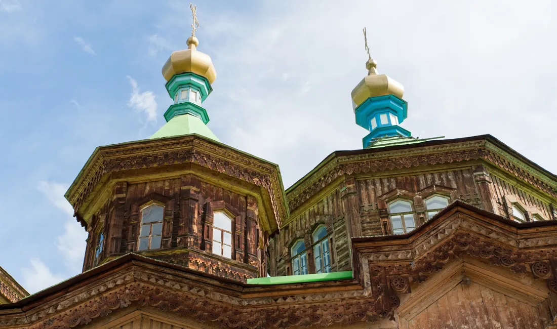 Karakols russisk-ortodokse kirke stammer fra 1886. Foto Marius Ranch Kristensen