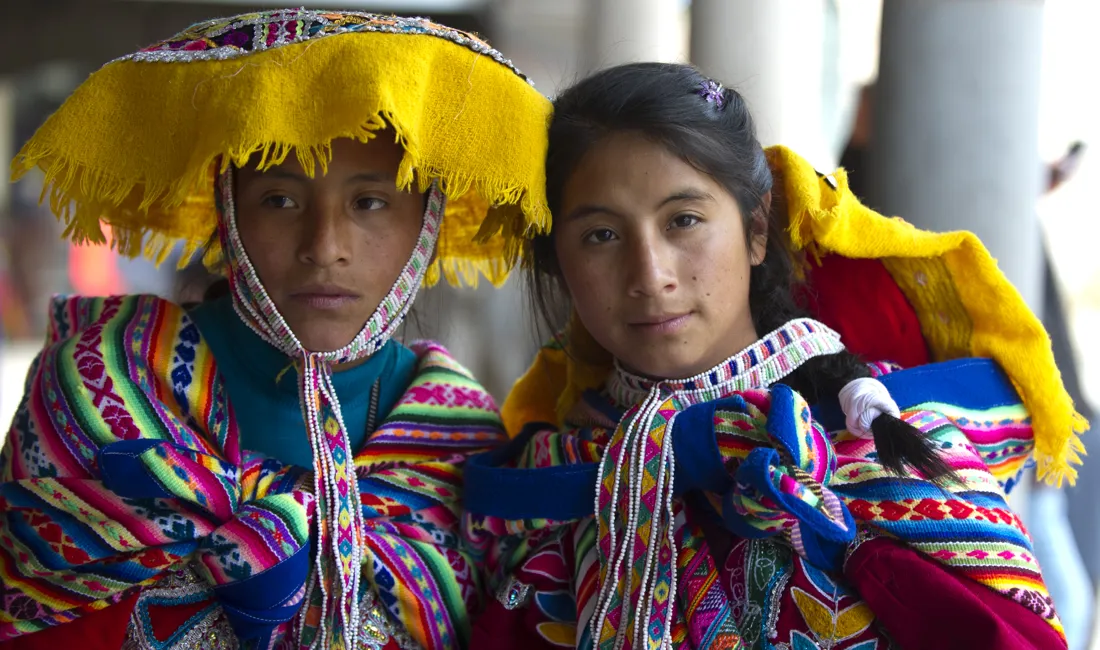 Over halvdelen af Perus befolkning er indianere. Foto Hannes Rada