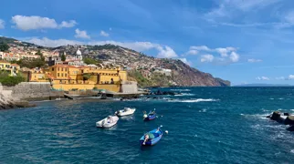 Det gule fort i Funchal ligger smukt ned til vandet. Foto Anders Stoustrup