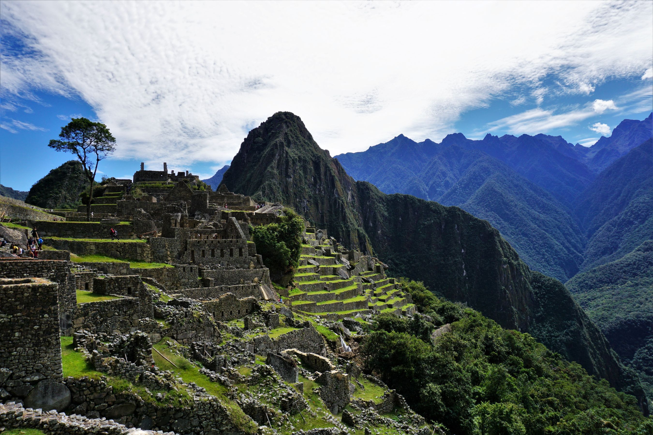 Machu Picchu blev betragtet som et religiøst og ceremonielt sted, da man var tættest på solen. Foto Kathrine Svejstrup