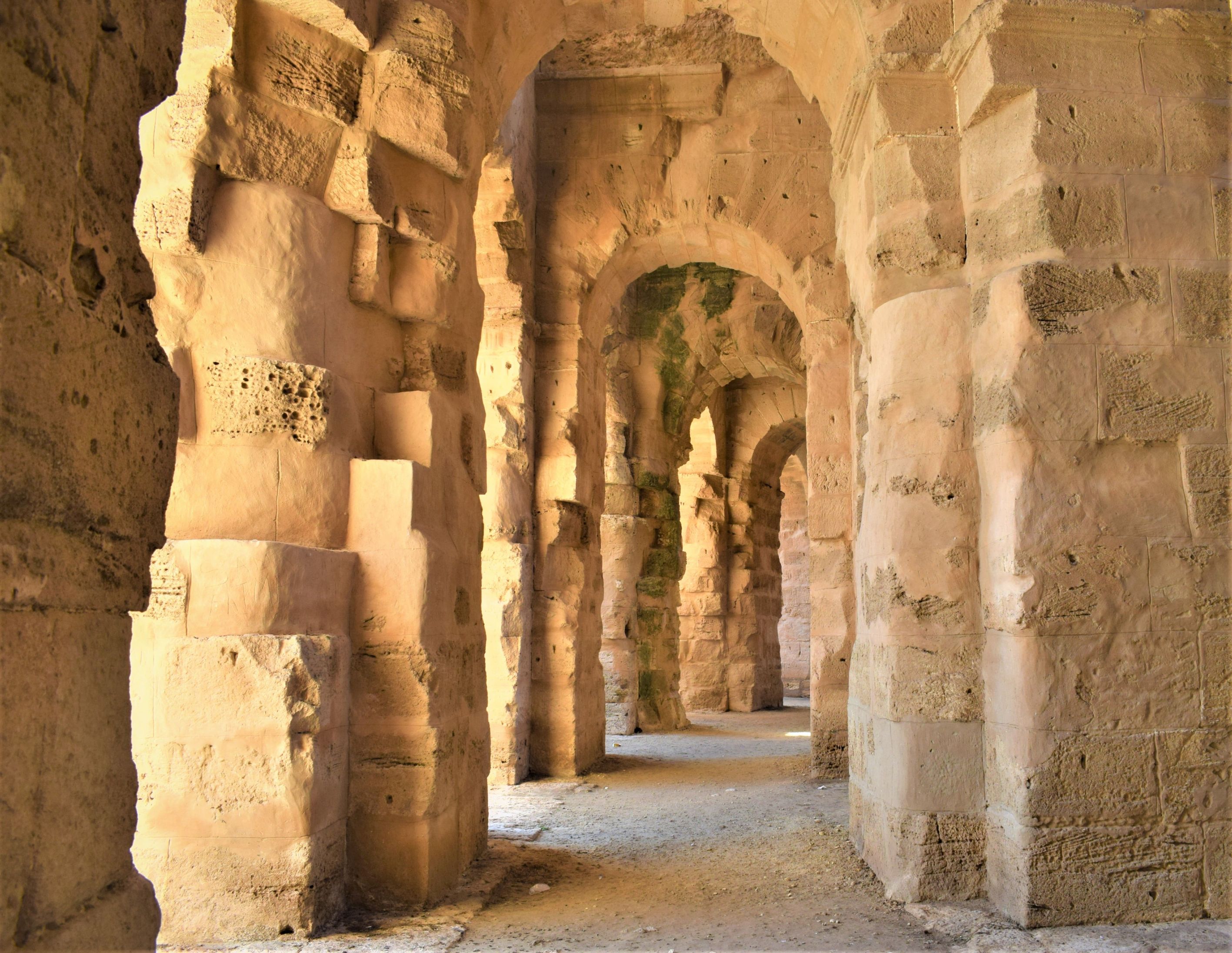 El Djem er et af verdens største og mest spektakulære amfiteatre. Foto Anne Sophie Meyer Larsen