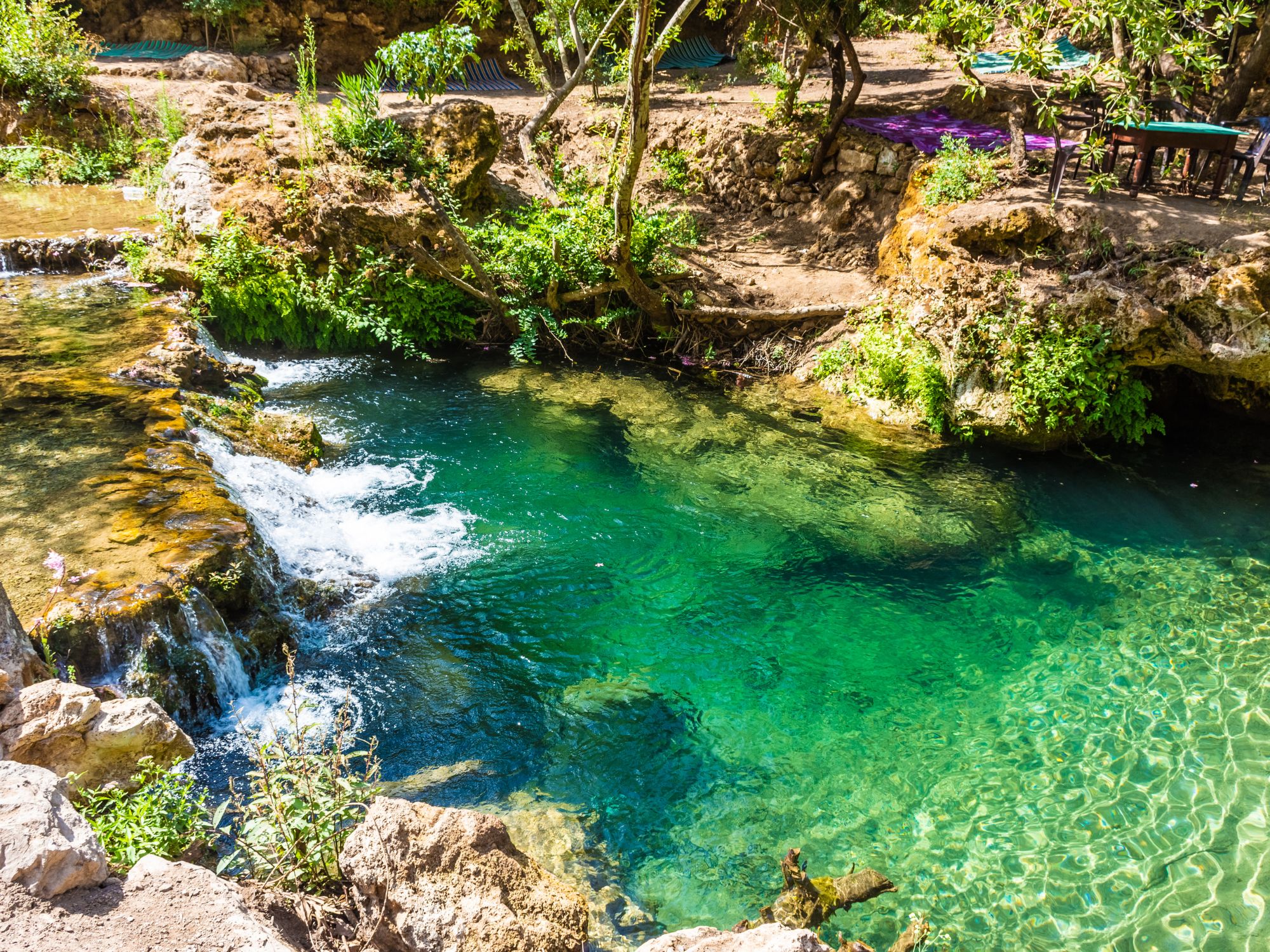 Den vilde natur i Akchour, som er et frodigt og næsten uberørt område i Rifbjergene. Foto Viktors Farmor