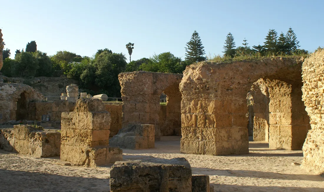 Et besøg i ruinerne i Karthago indgår i vores rejser til Tunesien. Foto Viktors Farmor