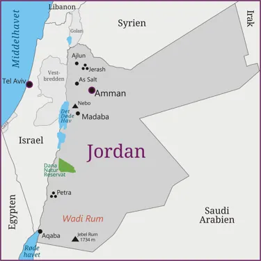 Jordanø Jordan - få fakta om Jordan her