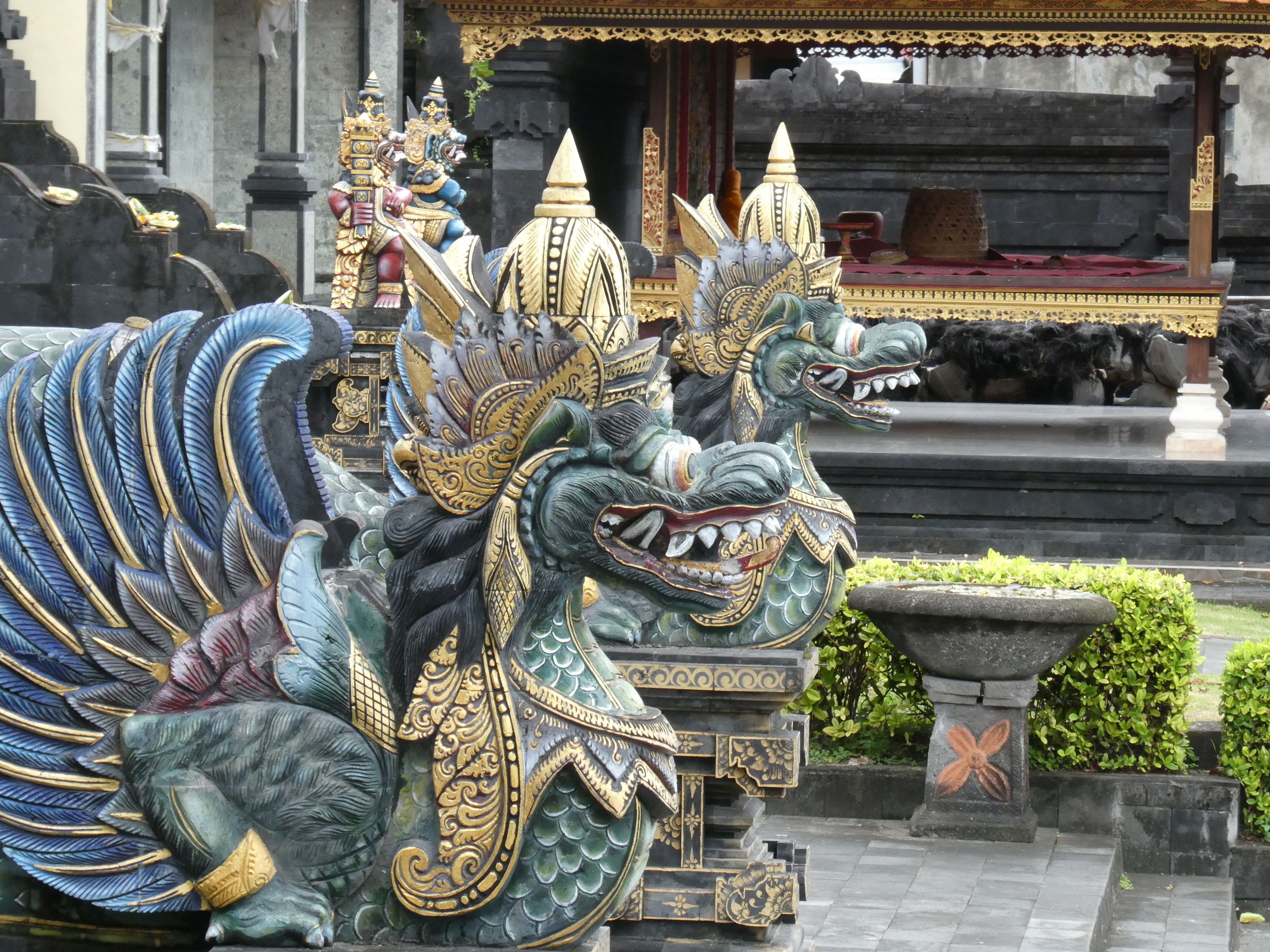Den mytiske fugl Garuda, er et centralt symbol i balinesisk kultur og hinduisme. Foto Michael Høeg Andersen