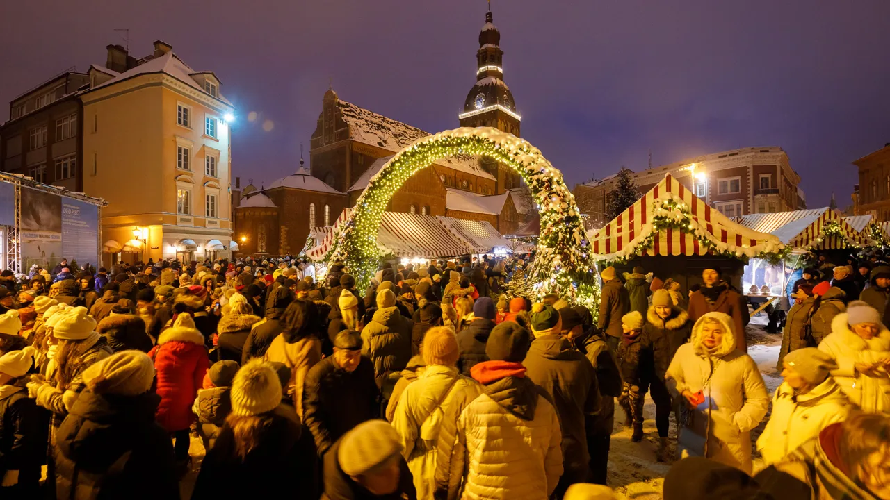 Julemarked i Riga. Foto Viktors Farmor